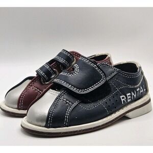 Classic Kids/Toddler Unisex Bowling Shoes Rental Shoes Red Blue Size 8
